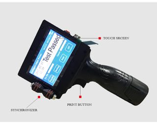 T3S Handheld Batch Number Printer , Expiry Date Printing Machine For Food Packing Marking