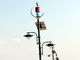 60 W Hybrid Wind Solar Street Light System With Maglev Vertical Axis Wind Turbine